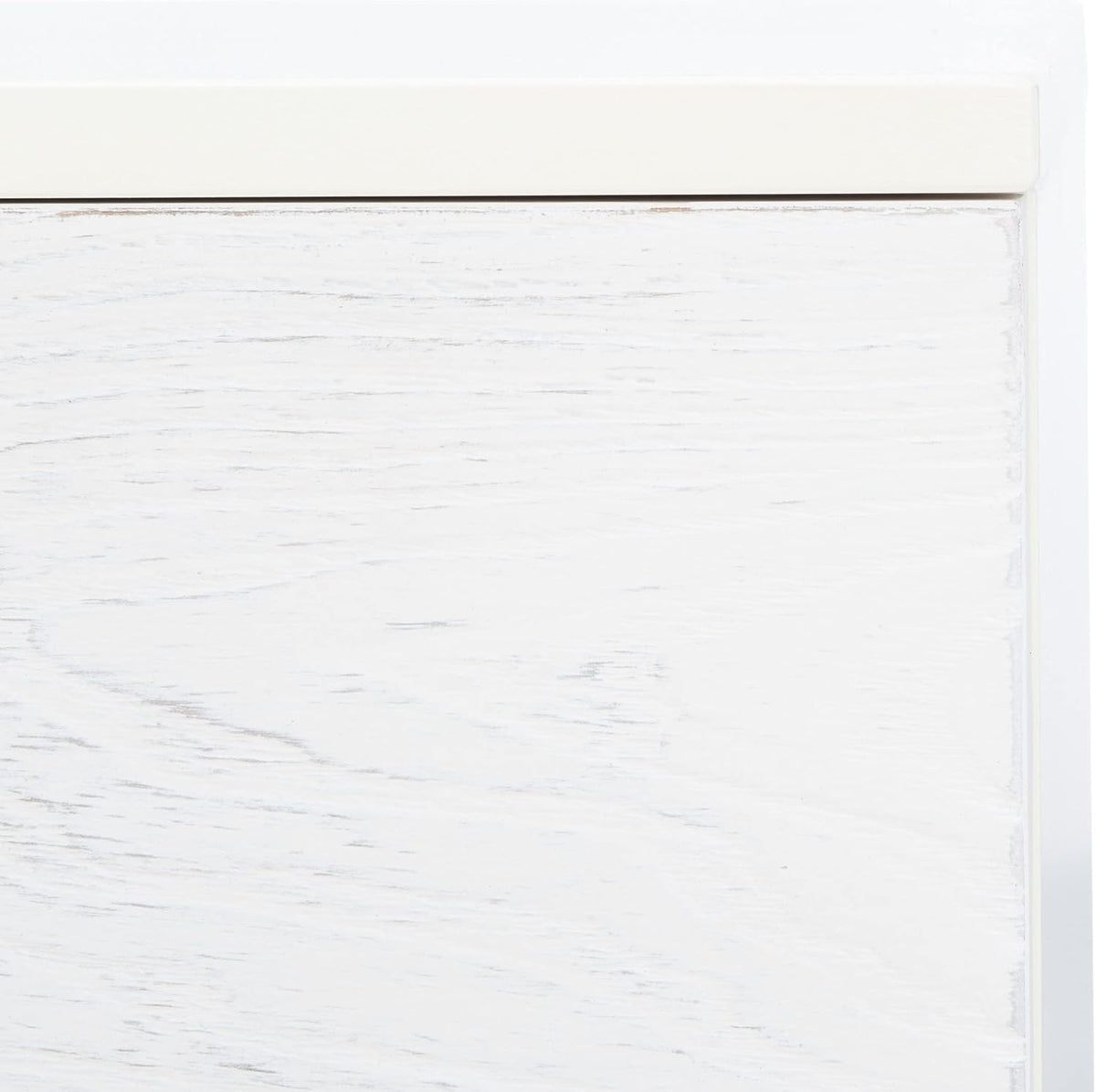 SAFAVIEH Genevieve TV Stand for up to 65" Flatscreen – Cream & White Washed Finish, Mid-Century Modern Storage Cabinet, Entertainment Media Console (MED5000D)