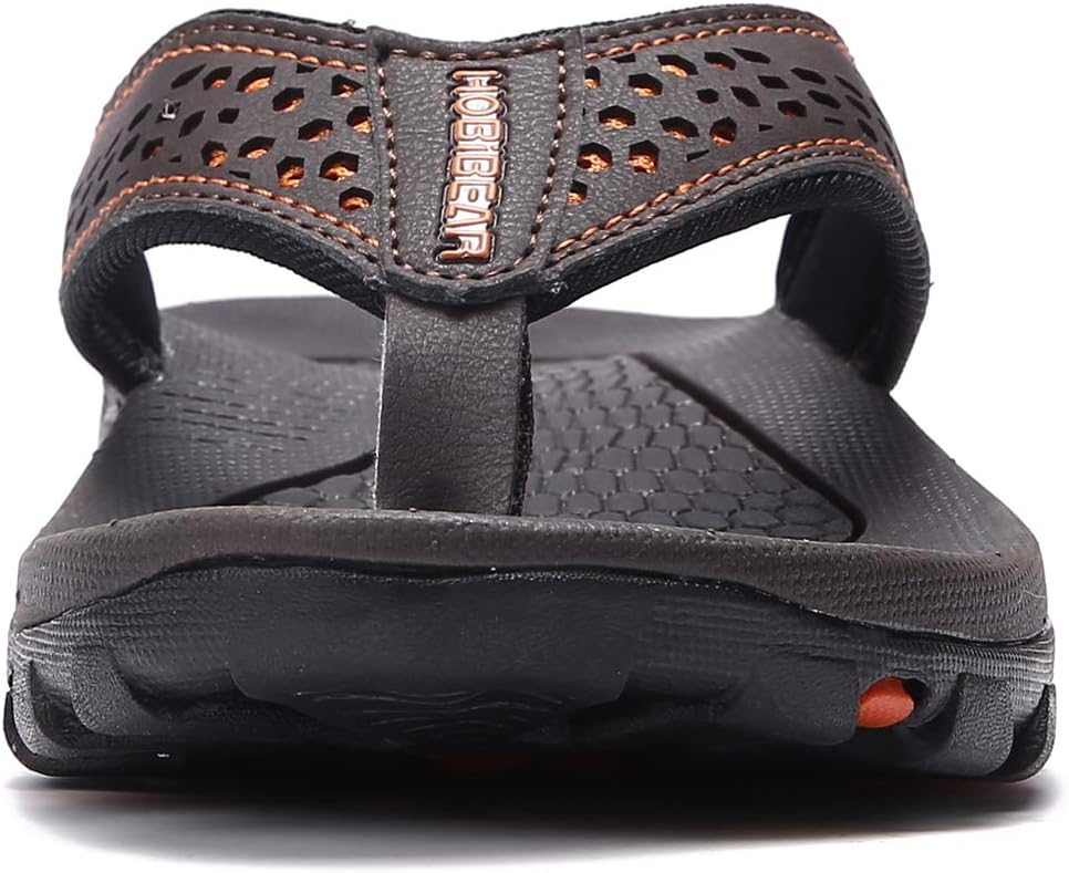 KIIU Mens Thong Sandals Indoor and Outdoor Beach Flip Flop