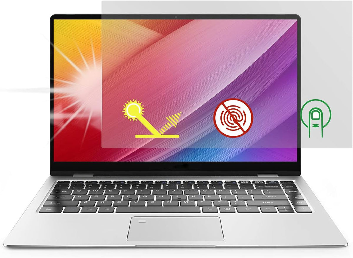 Anti-Glare and Anti Finger Print Screen Protector (3 Pack) for 13.3 Inches Laptop