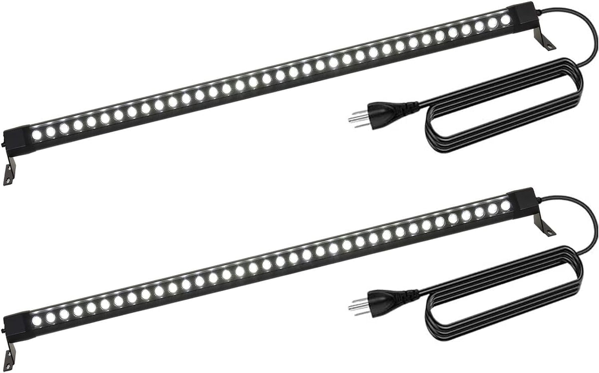 2 Pack Outdoor Wall Washer Lights ,72W 5000K Daylight White Wall Washer Lighting,IP67 Waterproof 4ft 120V Linear Led Wall Light Bar for Outdoor Indoor Building Sign, Hurches,Garden,Courtyards Lighting