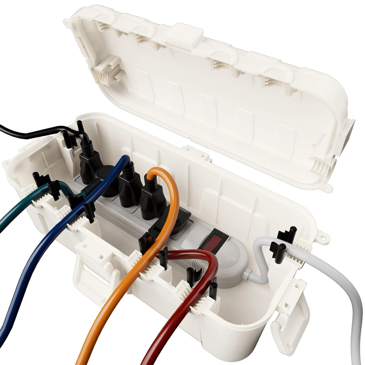 RESTMO Outdoor Electrical Box Waterproof, Extension Cord Cover