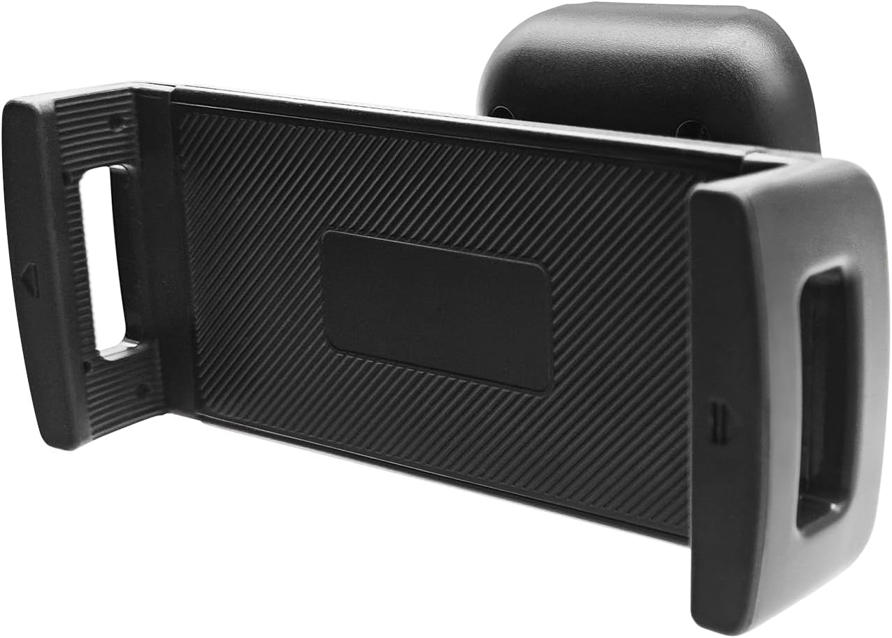 BestEvMod Seat Back Second Row Anchor 1/4 Screw Mount Phone Holder Tablet Mag Safe Compatible with 2022-2024 2025 2026 Rivian R1T&R1S Backseat fits All Phones&Android 360° Adjustable(Tablet Holder)