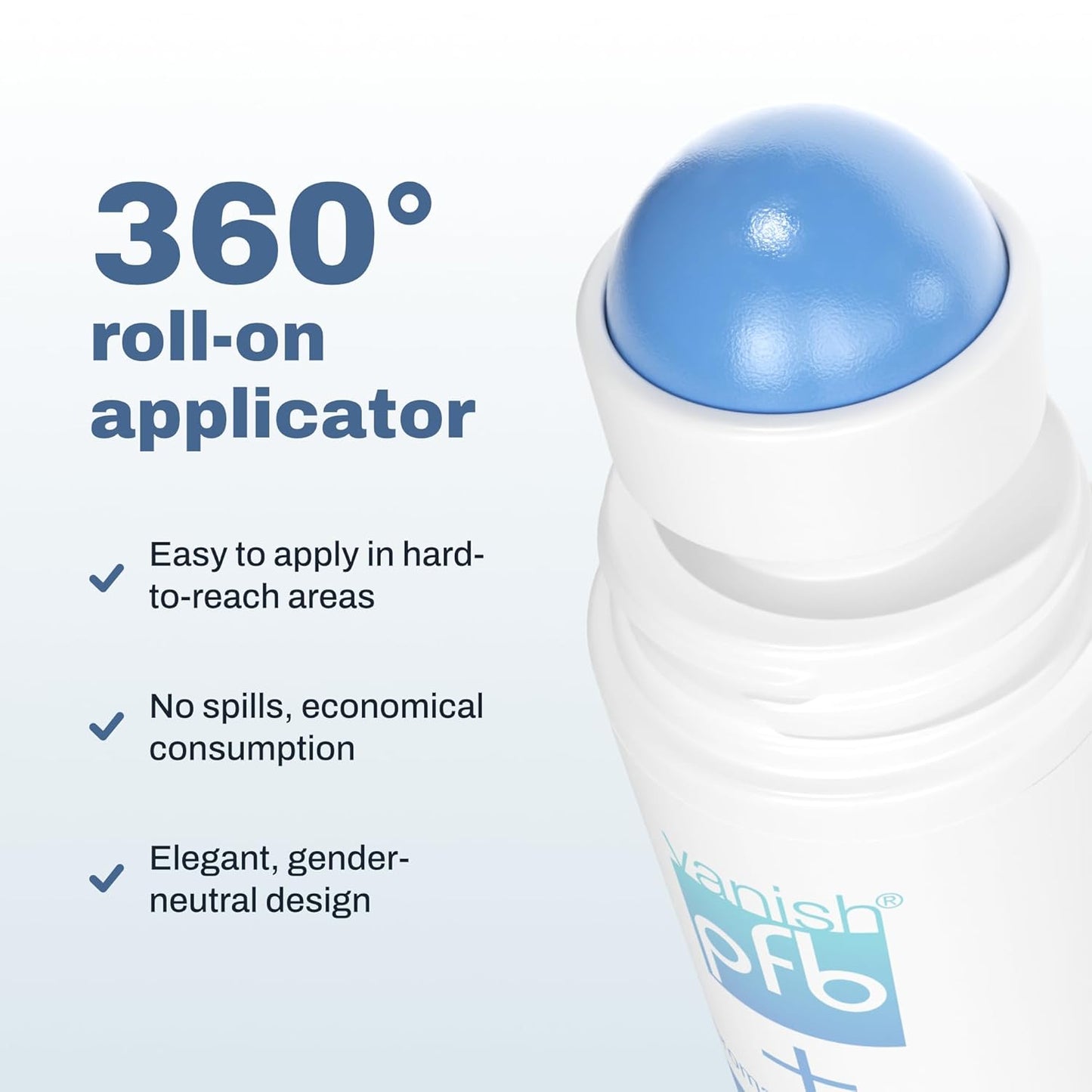 PFB Vanish Chromabright Razor Bump Stopper (3.28 oz) – After Shave Soothing Solution, Razor Burn & Ingrown Hair Treatment, Relieve & Softens Skin, Dark Spots Remover for Face, Body & Intimate Areas