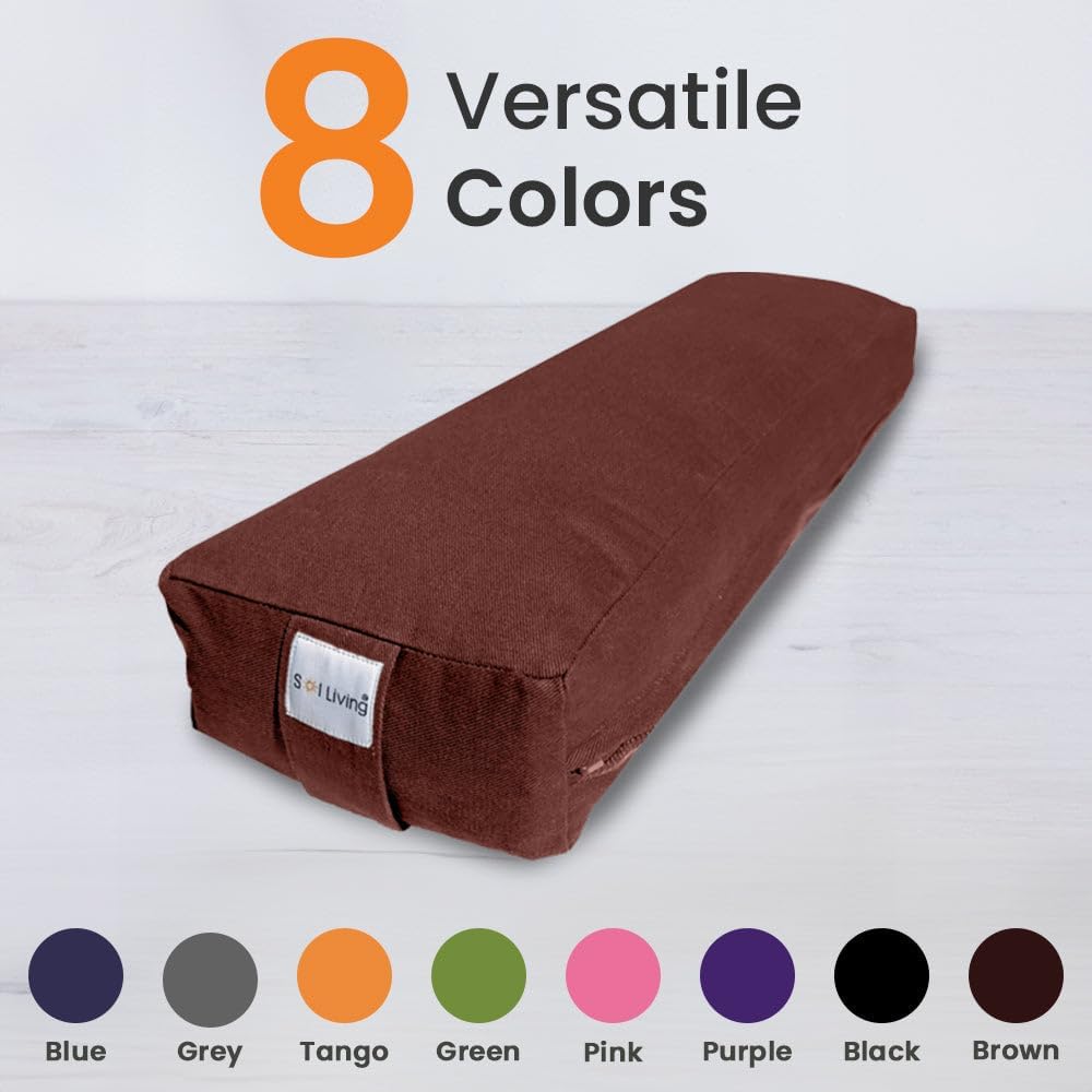Pranayama Yoga Bolster Meditation Pillow
