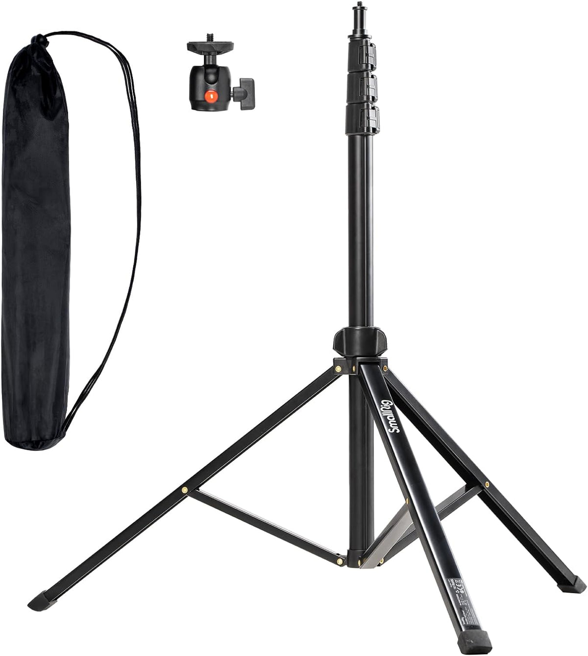 SMALLRIG RA-S200 Photography Light Stand, 6.6ft Aluminum Lighting Tripod