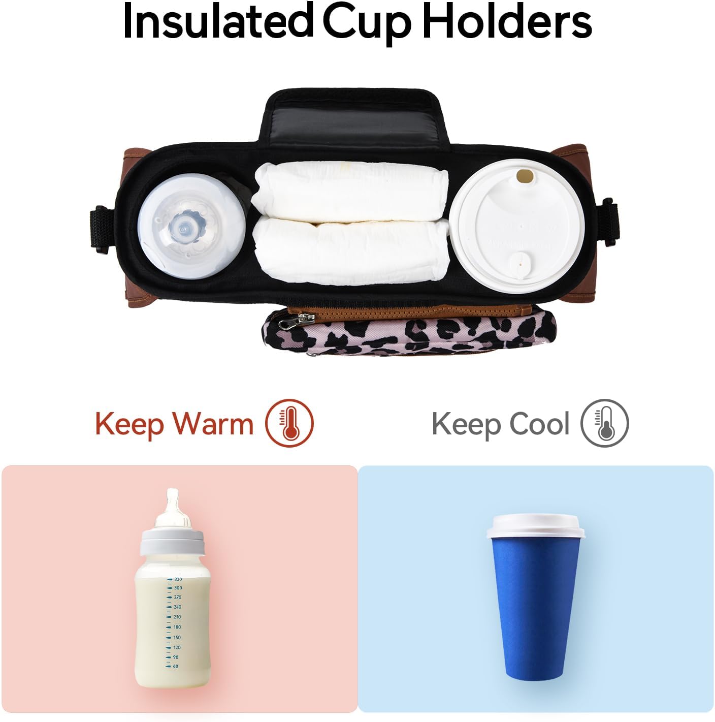 Large Stroller Organizer by Momcozy