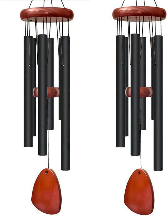 2 PCS 28" Wind Chimes for Outside, Outdoor Wind Chimes, Decoration Gift.