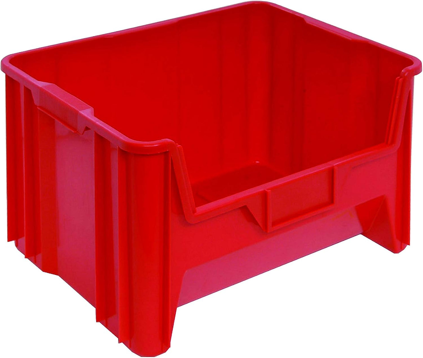 HE HUDSON EXCHANGE 20" x 15" x 12.5" Plastic Giant Stackable Hopper Bin, Tan