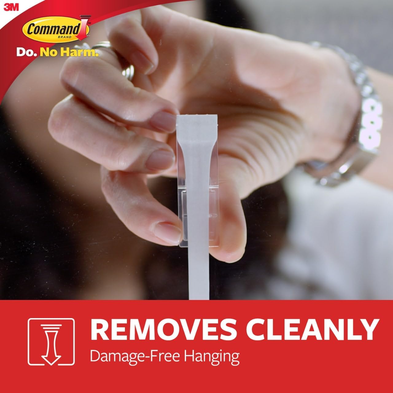 Command Medium Utility Hooks, 20 Hooks and 24 Strips, Damage-Free Hanging Wall Hook with Adhesive Strips, No Tools Great for Hanging, Organization and Storage, Holds up to 3 lb
