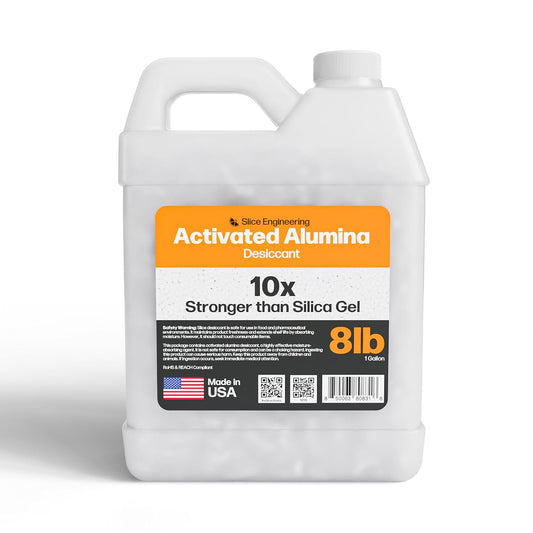 Activated Alumina Desiccant Beads for 3D Printer Filament Reusable (8lb)
