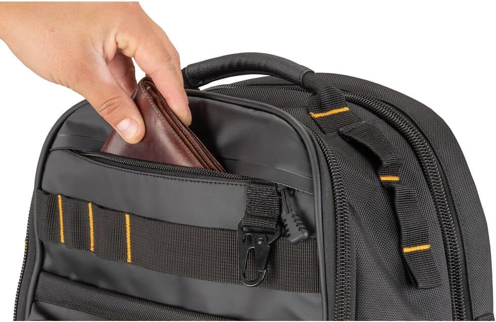 DEWALT Tool Backpack, Tool Storage and Organization, Durable and Water Resistant (DWST560102)