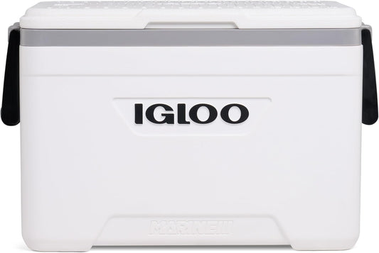 Igloo Marine Cooler | Insulated Hard Shell Ice Chest |Great for Fishing, Camping, Boating, & More