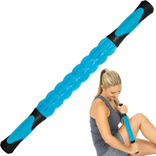 Vive Massage Stick Roller for Muscle, Back, Legs - Deep Tissue Body Fascia