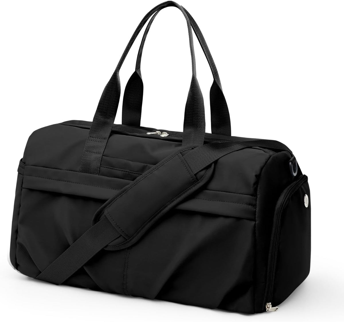 Gym Bag for Women with Shoe Compartment, Sport Travel Duffel Bag for Men