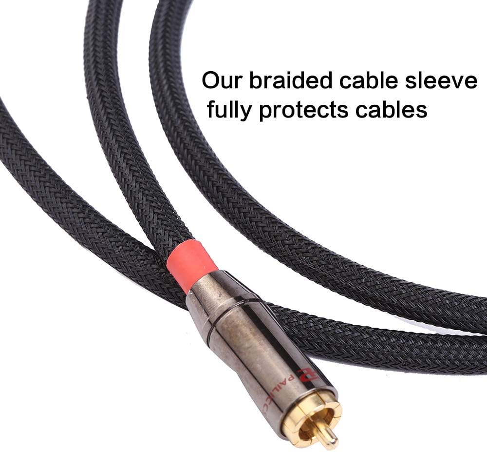 Keco 100ft – 1/4 inch PET Braided Expandable Cable Sleeve – Wire Sleeving for Audio Video and Other Home Device Cable Automotive Wire - Black