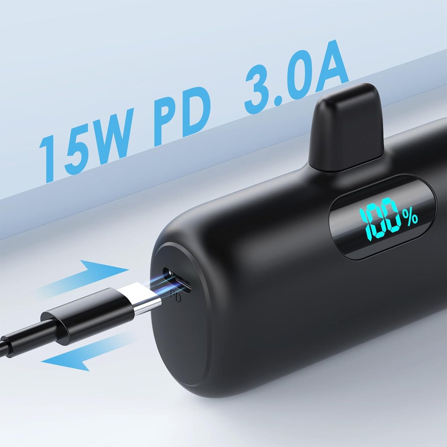 Small Portable Charger for iPhone 14/13,5000mAh PD Fast Charging Power Bank,Mini Battery Pack Portable Phone Charger Travel Essentials for iPhone 14/14 Pro Max/13/13 Pro/12 Pro/11/XS/XR/X/8/7/6 Series