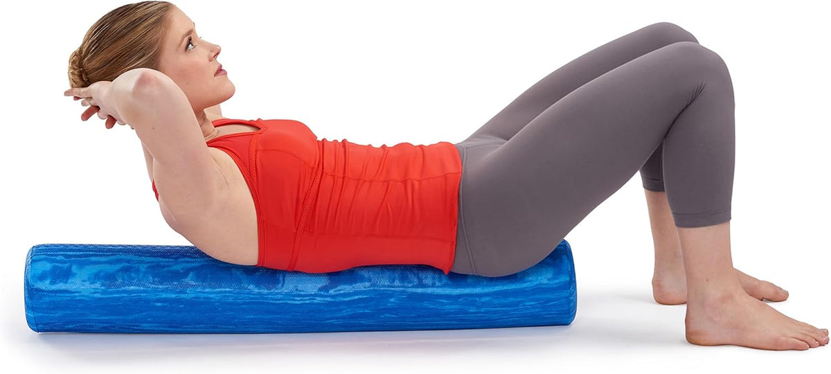 OPTP PRO-Roller Soft Density Foam Roller – Round, Blue, 36" x 6"