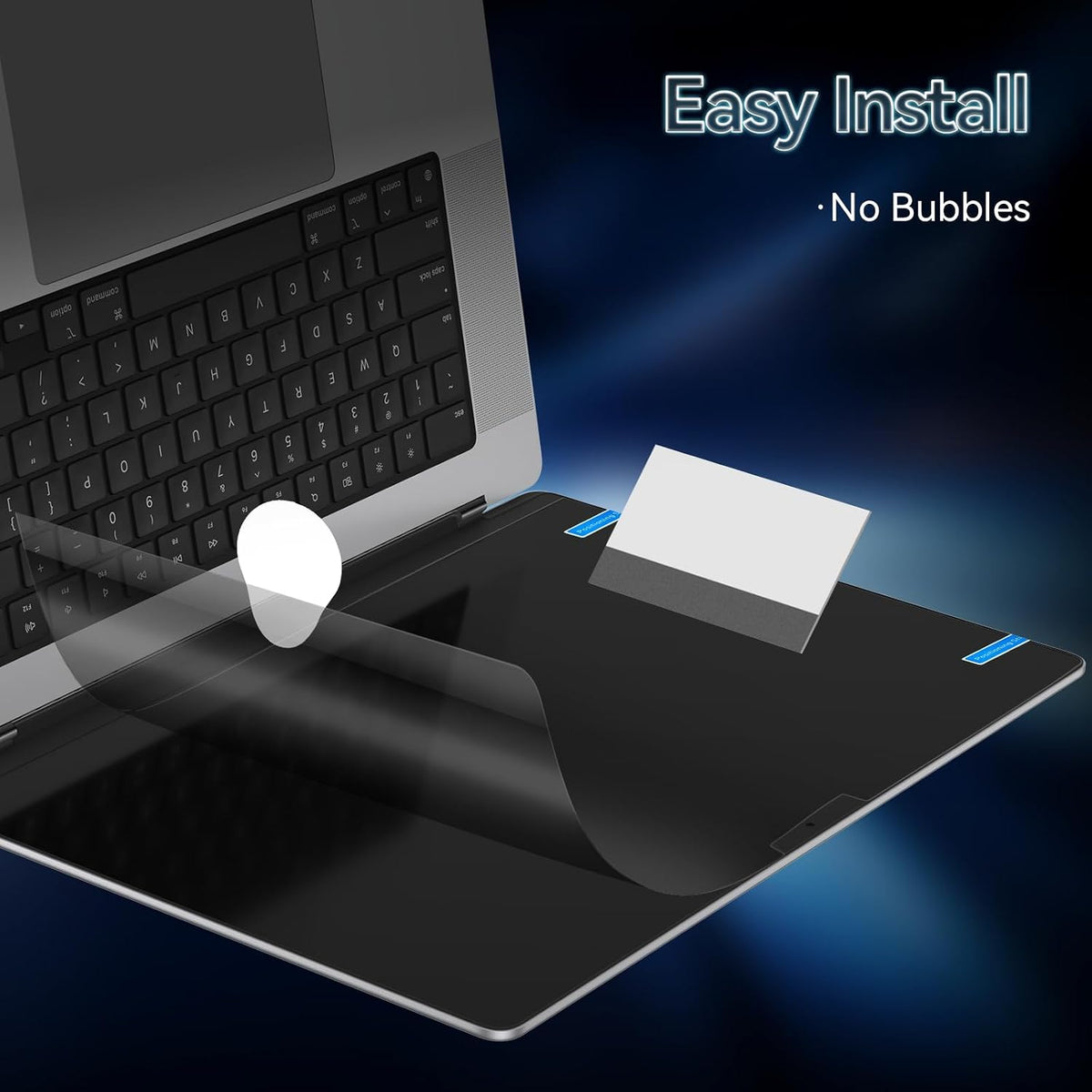360° Privacy Screen for MacBook Air 15 Inch (2023-2026, M2 M3 M4 M5) - A2941 A3114 A3241 A3448, 4 Way Privacy Anti Glare Blue Light Filter Shield Film Anti Spy Laptop Protector for Mac 15.3In Computer