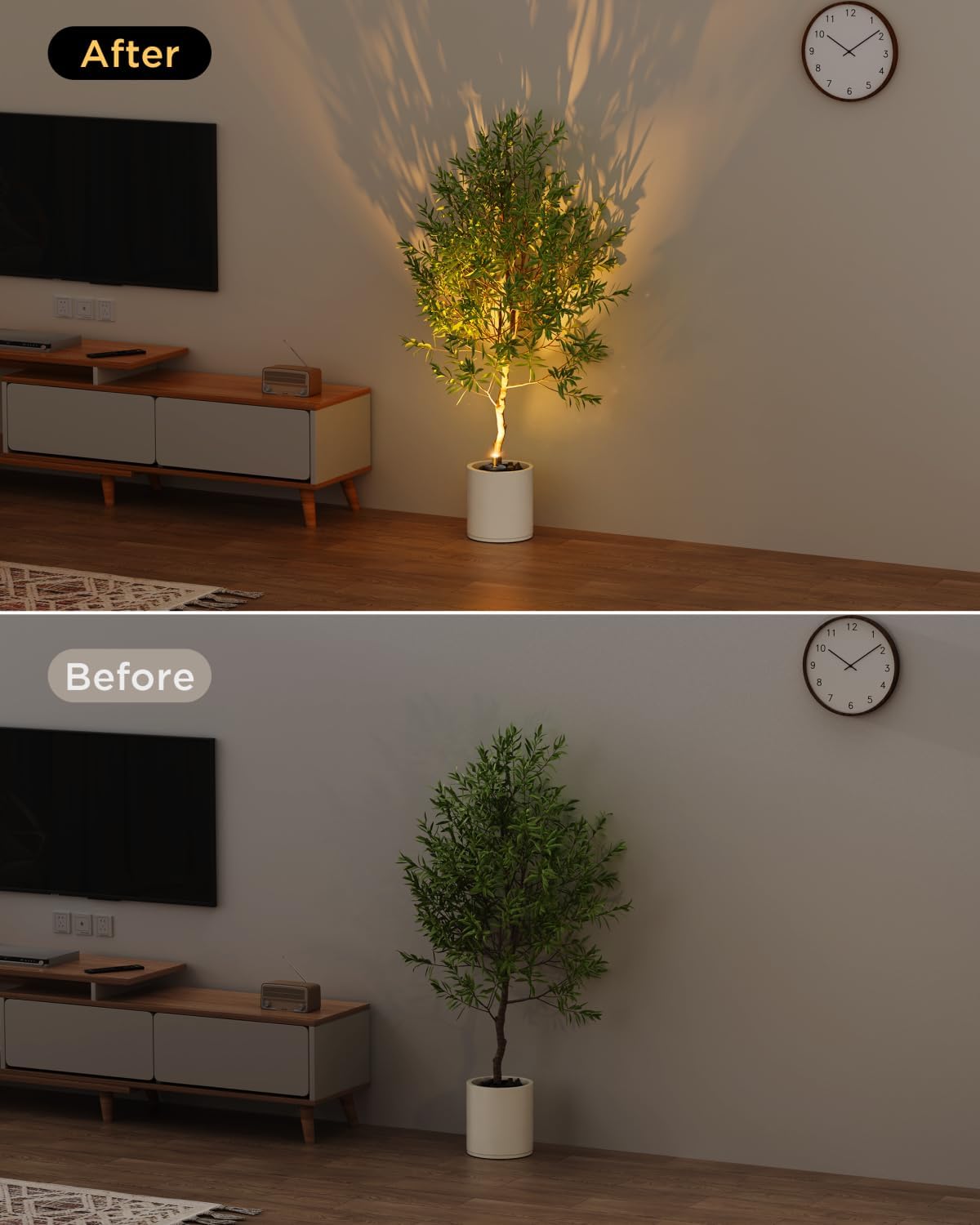 Spot Lights Indoor Led Spotlight: Rechargeable Battery Wireless Up Lights Indoor - Plants Tree Artwork Portrait Picture Display Accent Lighting for Home Decorators Homeowners Art Collectors(2 Pack)