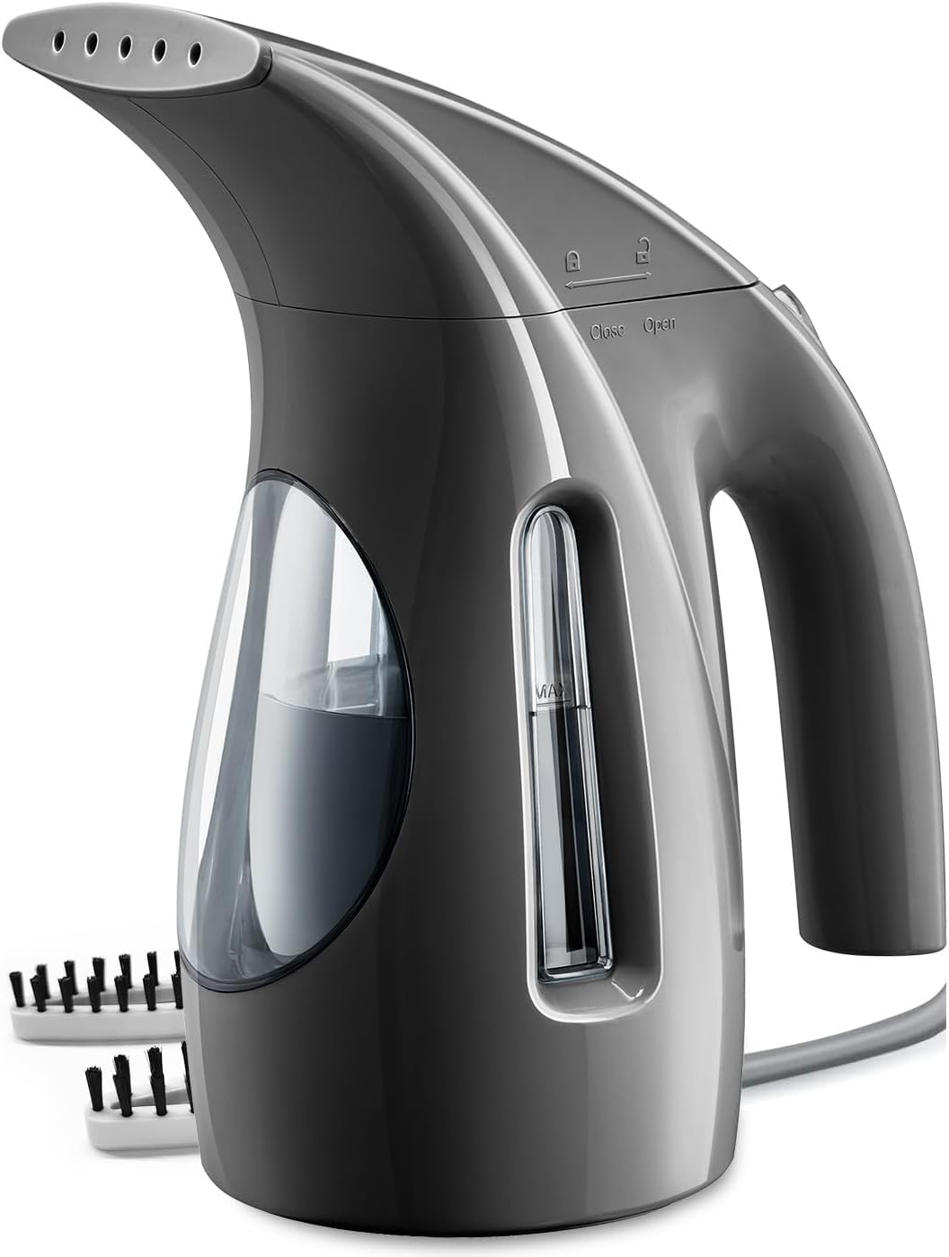 HiLIFE Steamer for Clothes, Portable Handheld Clothing Steamer, 240ml Big Capacity, 700W, Strong Power, Fabric Quick Wrinkle Remover with Brush for Home, Office(ONLY 120V) -Blue