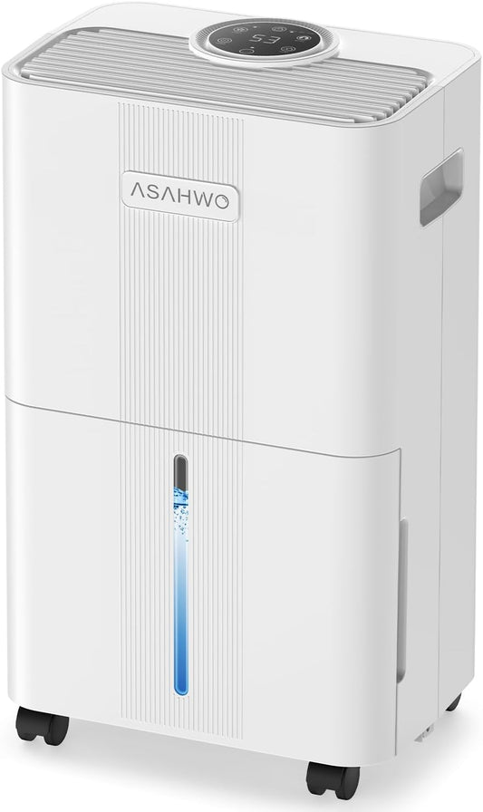 1600 Sq.ft Dehumidifier for Basement,21 Pints Dehumidifiers for Home with Drain Hose,3 Modes, 24H Timer,Washable Filter, Intelligent Humidistat for Bedroom, Bathroom, Large Room