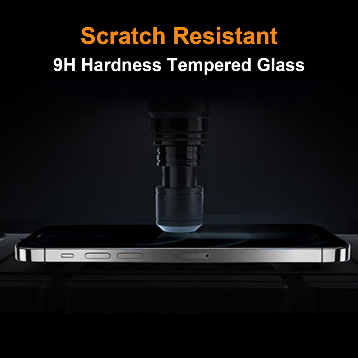 OneFish for iPhone 15 Plus 6.7 inch Tempered Glass Screen Protector 2 Pack Auto Dust-Elimination Easy Installation HD Clear Screen Protector
