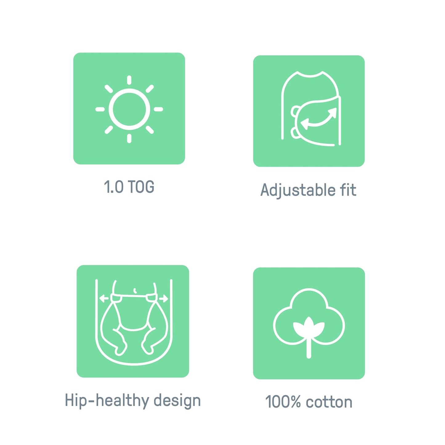 SwaddleMe by Ingenuity Original Swaddle, 100% Cotton, Improves Sleep & Calms Startle Reflex, 0-3 Months, 1.0 TOG, 3-Pack, Baby Swaddle Blanket - Criss Cross