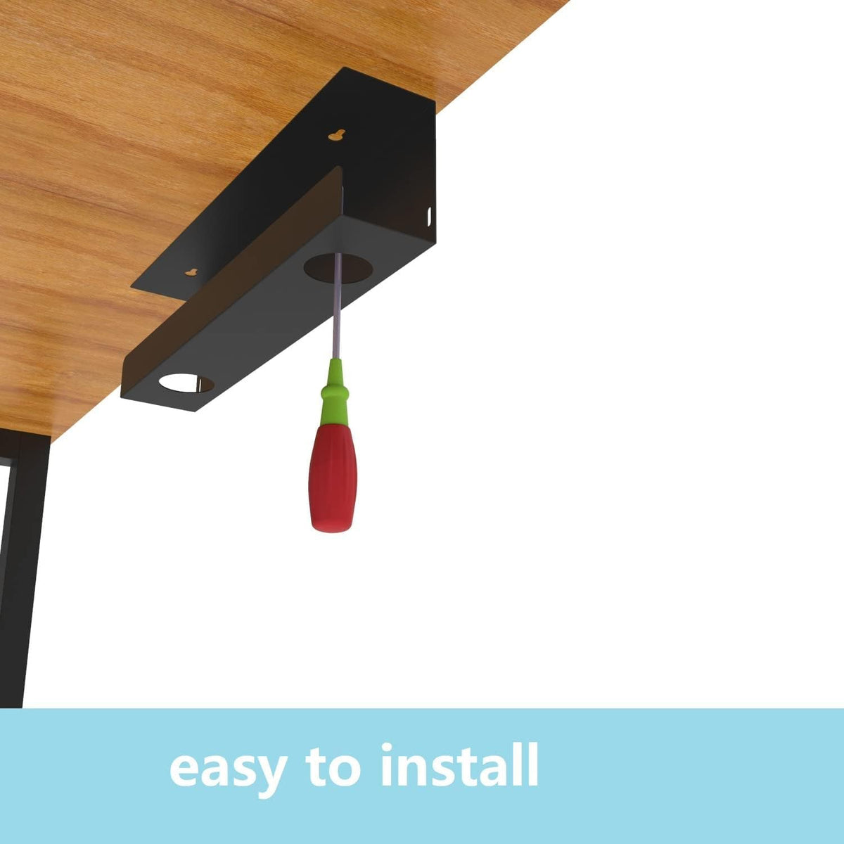 Under Desk 17 inch Wide Cable Management Tray