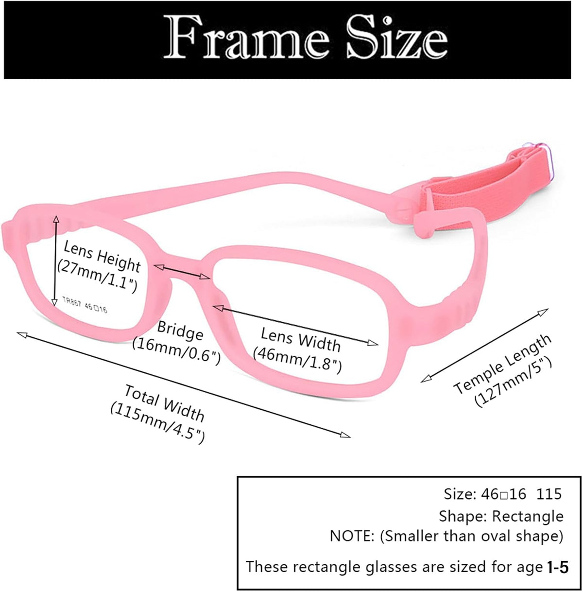 AQWANO Children Optical Glasses Frame tr90 Flexible Bendable One-piece Safe Eyeglasses Girls Boy