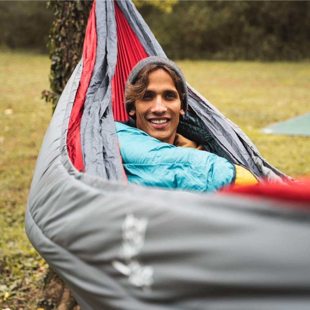 Wise Owl Outfitters Hammock Underquilt – Insulated Camping Quilt for Warm Sleeping – Fits Under Hammocks – Ultralight, Water-Resistant & Packable