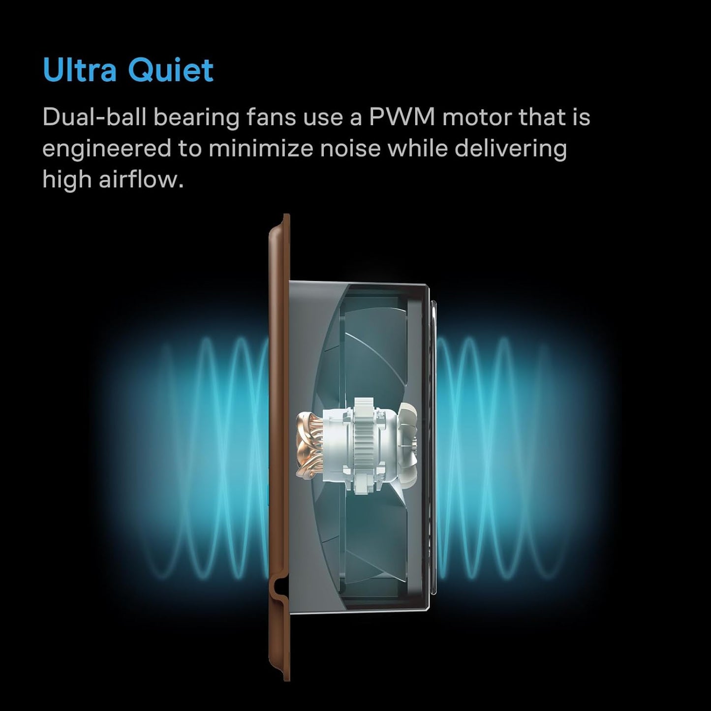 AC Infinity AIRTAP T4 Bronze, Register Booster Fan for 4” x 10” Vents, Thermostat Control Improves Heating & Cooling, Quiet 10-Speed Remote Control & Bluetooth App. ONLY FITS 4” x 10” Duct Openings