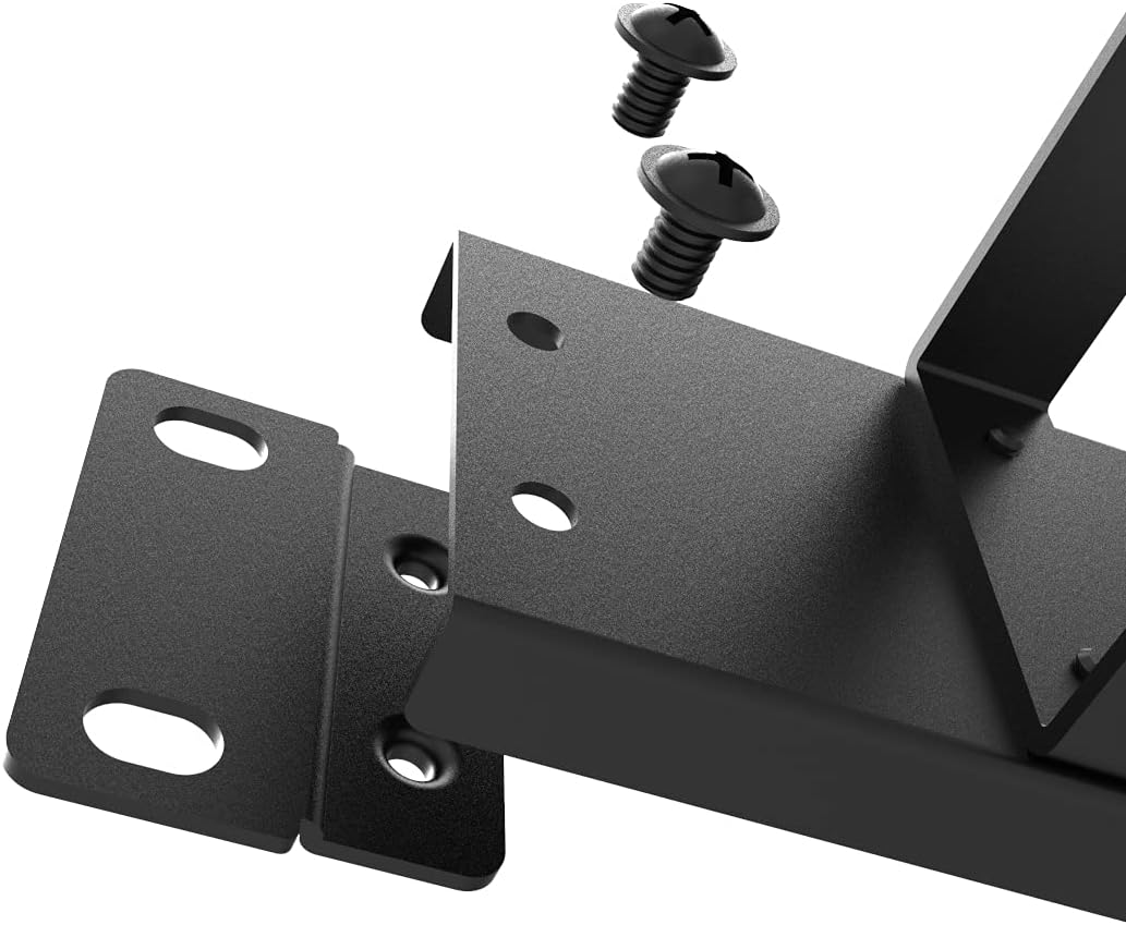 19-Inch 1U Metal Horizontal Rackmount 5 D-Rings Cable Manager