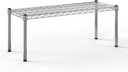 14" Deep x 36" Wide x 14" Height Wire Shelving Kit | 1-Tier | NSF Commercial Storage Rack Unit