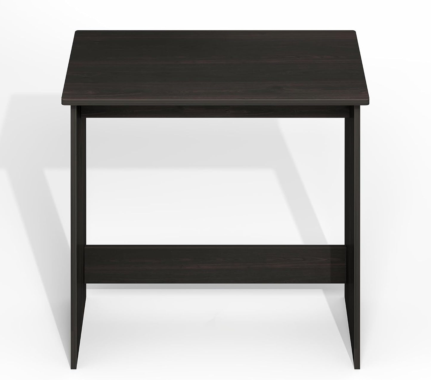 Furinno Simplistic 31-Inch Black Computer Desk, Small Office Desk, Rectangular Home Office Desk with Drawers, Gaming Desk for Home Office, Bedroom, Study Room, Black Espresso
