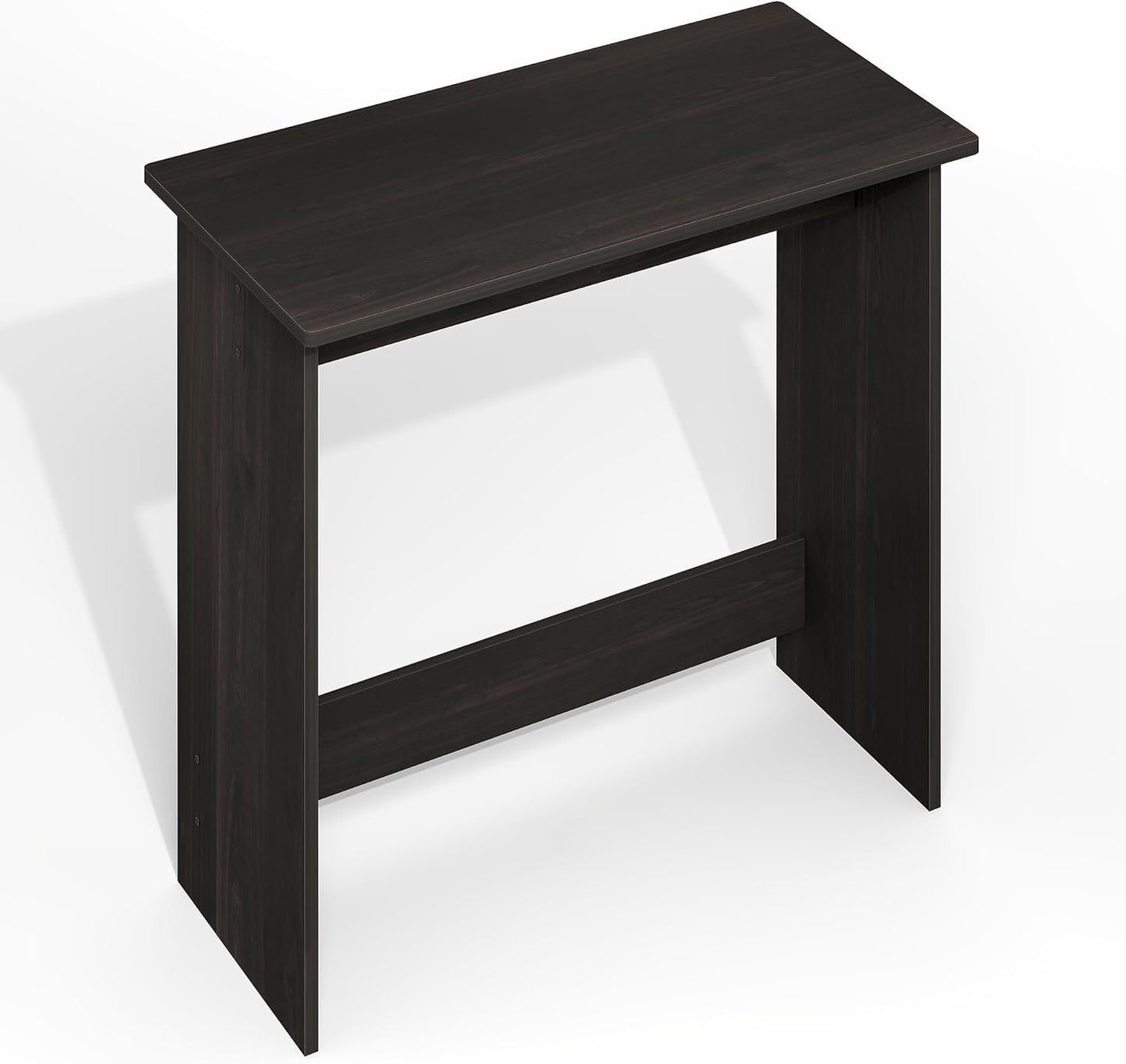 Furinno Simplistic 31-Inch Black Computer Desk, Small Office Desk, Rectangular Home Office Desk with Drawers, Gaming Desk for Home Office, Bedroom, Study Room, Black Espresso