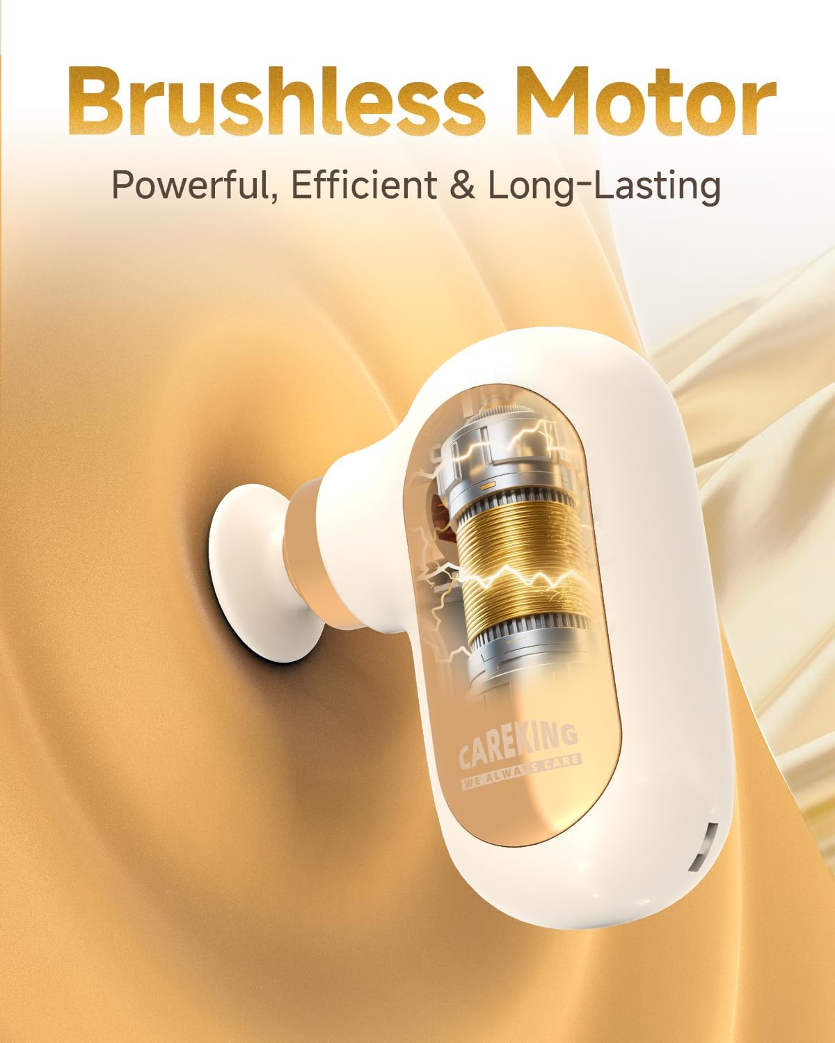 Mini Massage Gun Travel Size, Powerful Small Massager FSA-HSA Eligible