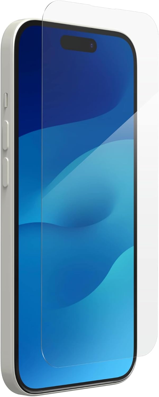 ZAGG XTR3 iPhone 15 Pro Screen Protector - Glass, Blue-Light Filtration, 10X Stronger, Edge-to-Edge Protection, Scratch & Smudge-Resistant Surface, InvisibleShield, Easy to Install