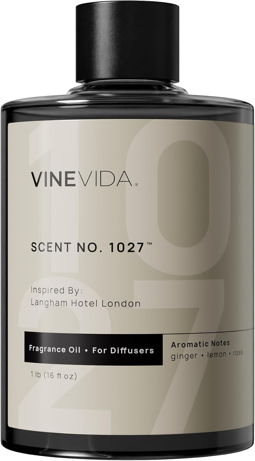 VINEVIDA (32oz) Hotel Fragrance Collection Diffuser Oil - Cold Air Diffuser - Fairmont Hotel Inspired Scent No.1006