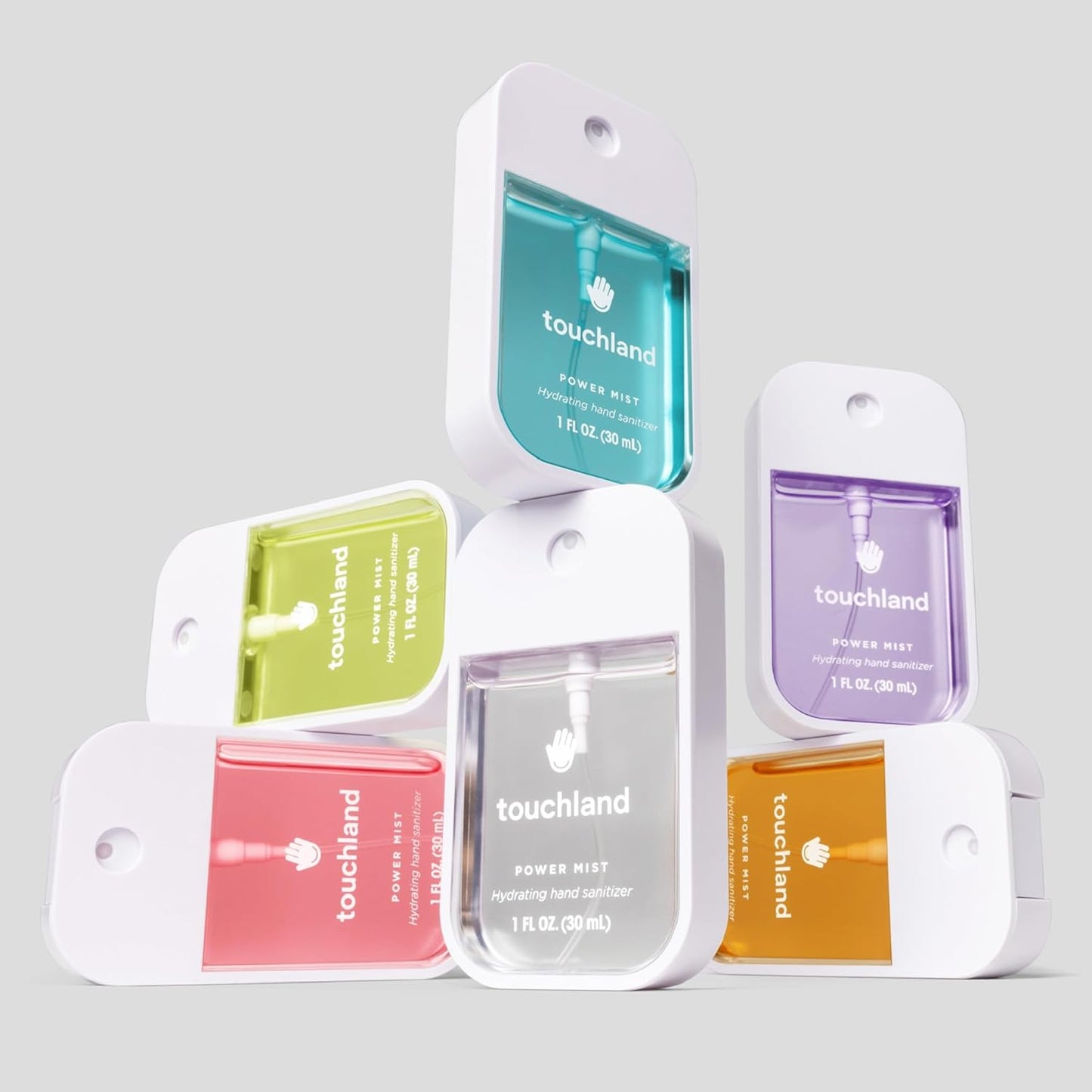 Touchland Hand Sanitizer Spray, Juicy Trio - 3 x 1 FL OZ