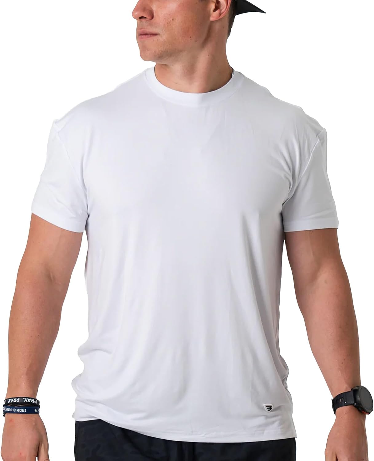 Burlebo Go to Tee – Men’s Lightweight Performance Shirt with UPF 50 Sun Protection