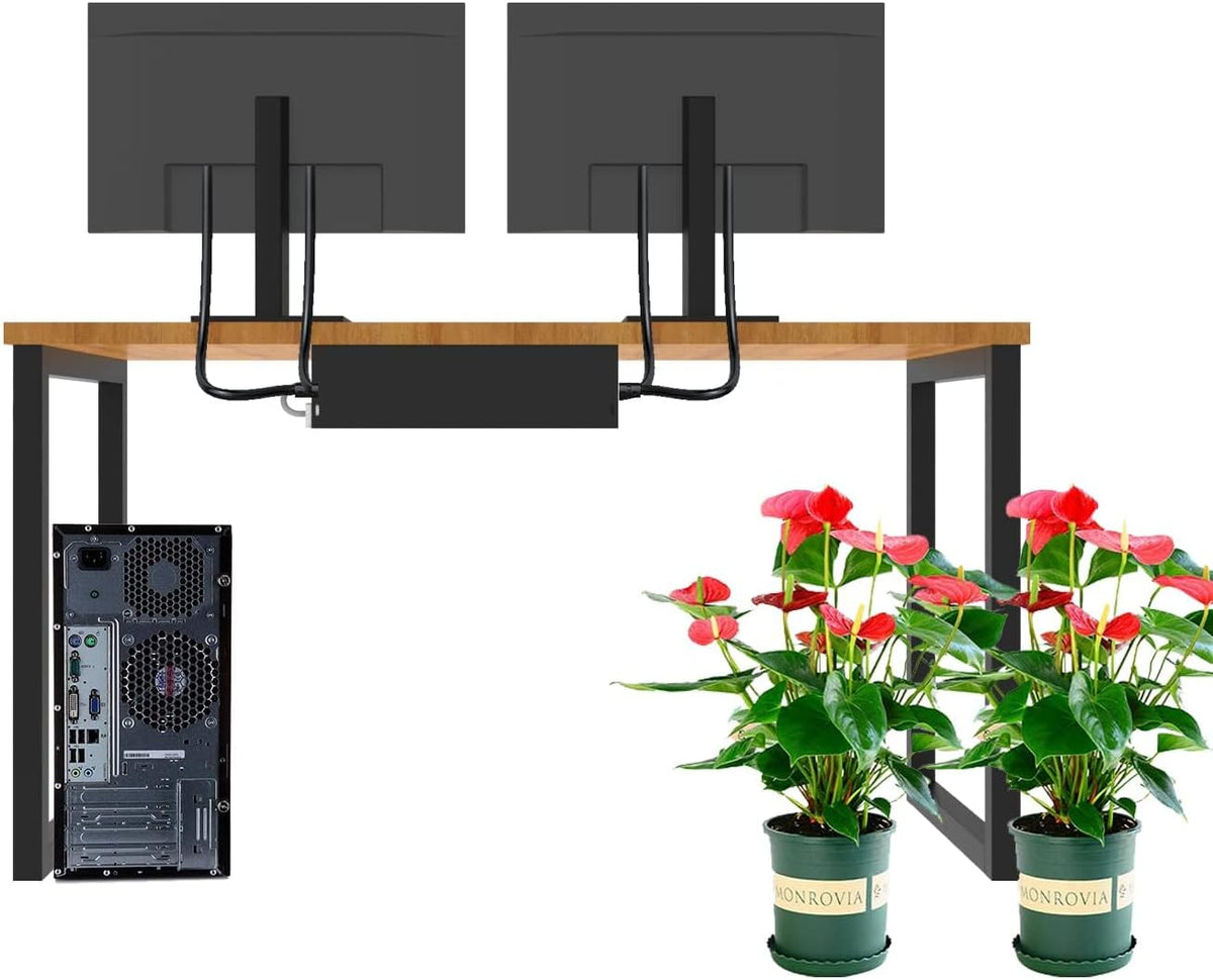Under Desk 17 inch Wide Cable Management Tray