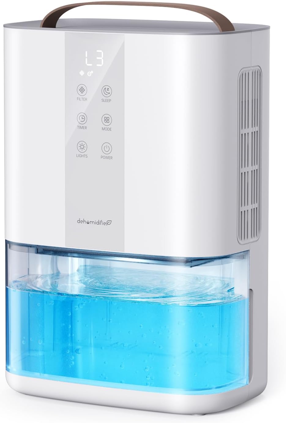 Large Dehumidifiers for Home, 96oz Dehumidifier for Bathroom with Auto Shut-off Auto Defrost, Whisper Quiet Dehumidifier for Bedroom Office RV Closet Wardrobe Basement (1000 Sq.ft)