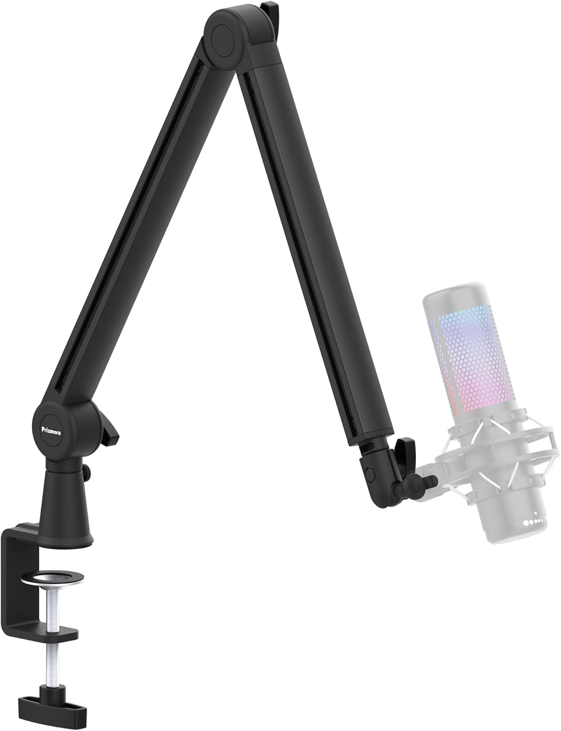 Mic Arm, Premium Microphone Boom Arm with Cable Management, 360°Rotatable Boom Arm, Mic Boom Arm for Streaming, Gaming, Podcasts, Home Office, Recording