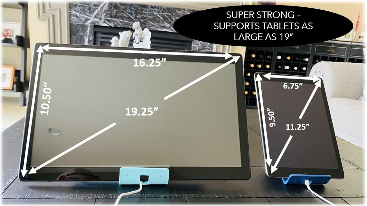 iFLEX Buddy Cell Phone and Tablet Stand Companion - Ideal for Air Travel, Work, and Home Use - Flexible Holder for All Mobile Devices - The Ultimate iPhone Cell Phone Stand Solution