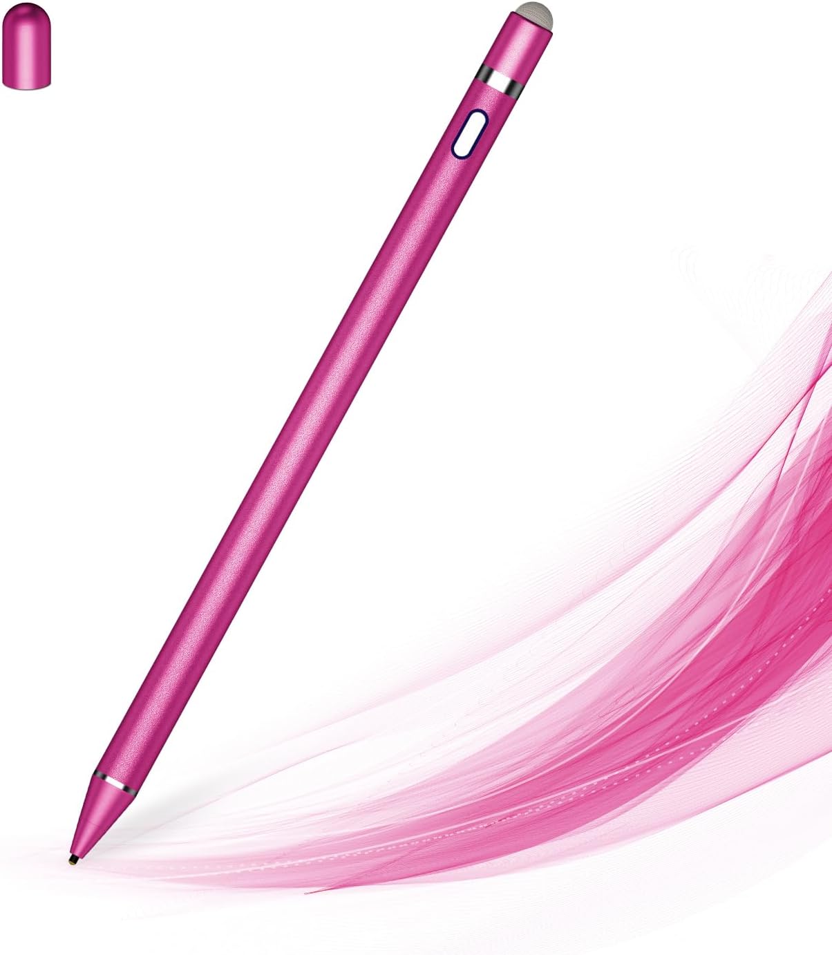 Active Stylus Pen for Touch Screens, Dual Pen Tips for Drawing &Writing,High Precise Universal Digital Pencil for A-pple i-Pad, i-Phone 17/16/15/14/13/12,Tablet/Smartphone/Sam-sung/K-indle - Dark Blue