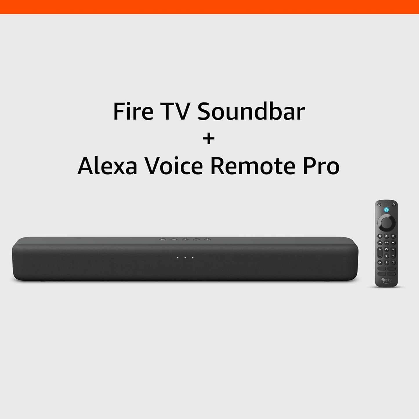 Amazon Fire TV Soundbar, 2.0 speaker with DTS Virtual:X and Dolby Audio, Bluetooth connectivity