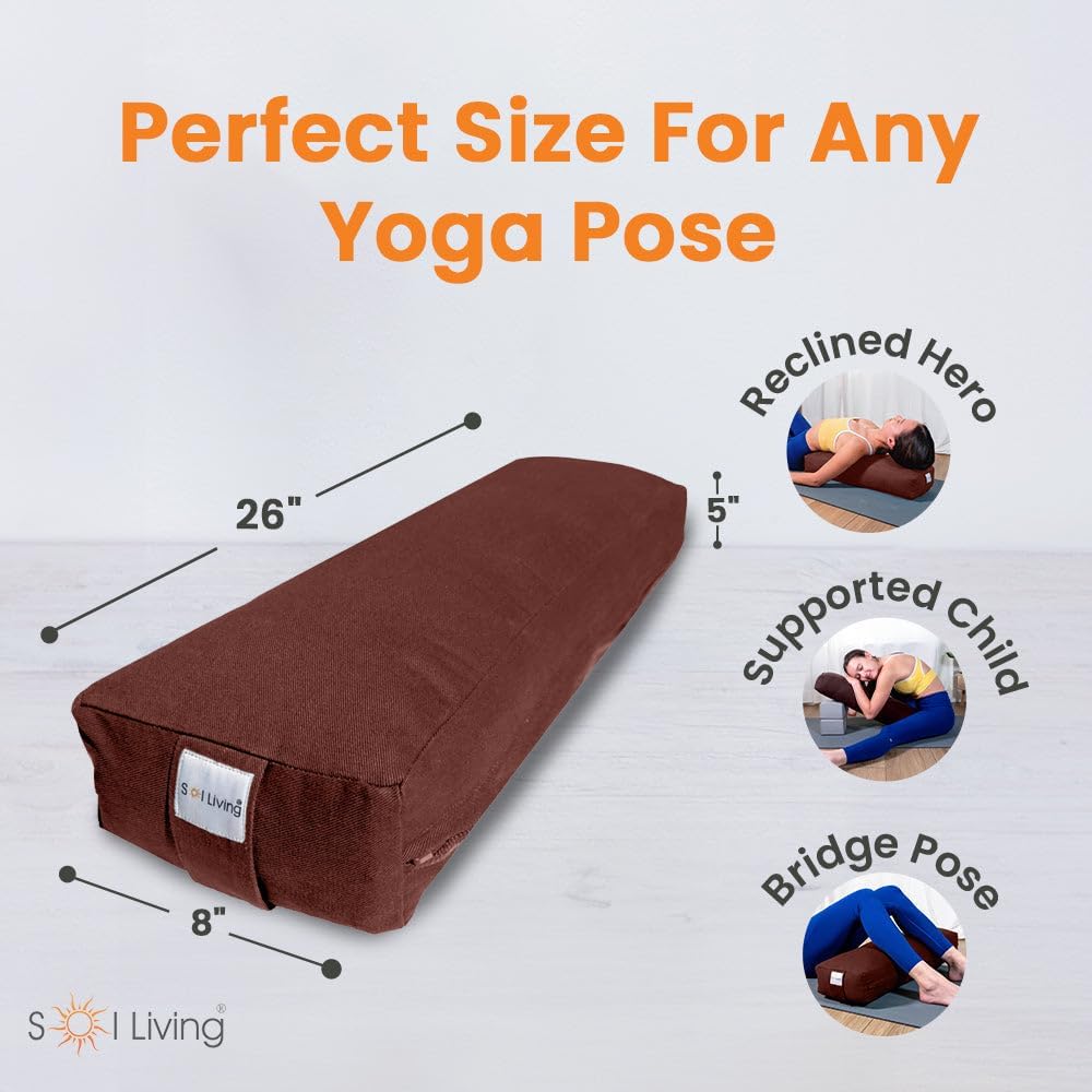 Pranayama Yoga Bolster Meditation Pillow