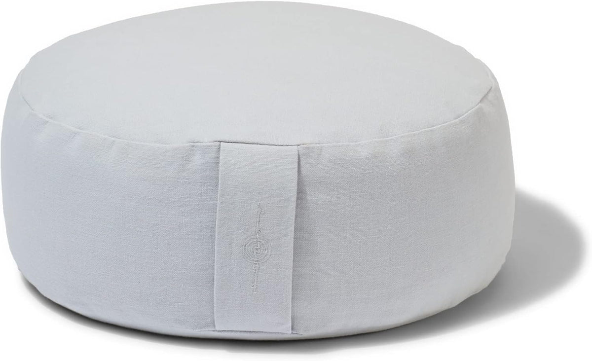 renoo Meditation Cushion Set - Zafu Meditation Pillow and Zabuton Floor Cushion - Adjustable Organic Buckwheat and Cotton Fill - GOTS Certified Cotton Washable Covers - 30x30x10 - Multiple Colors