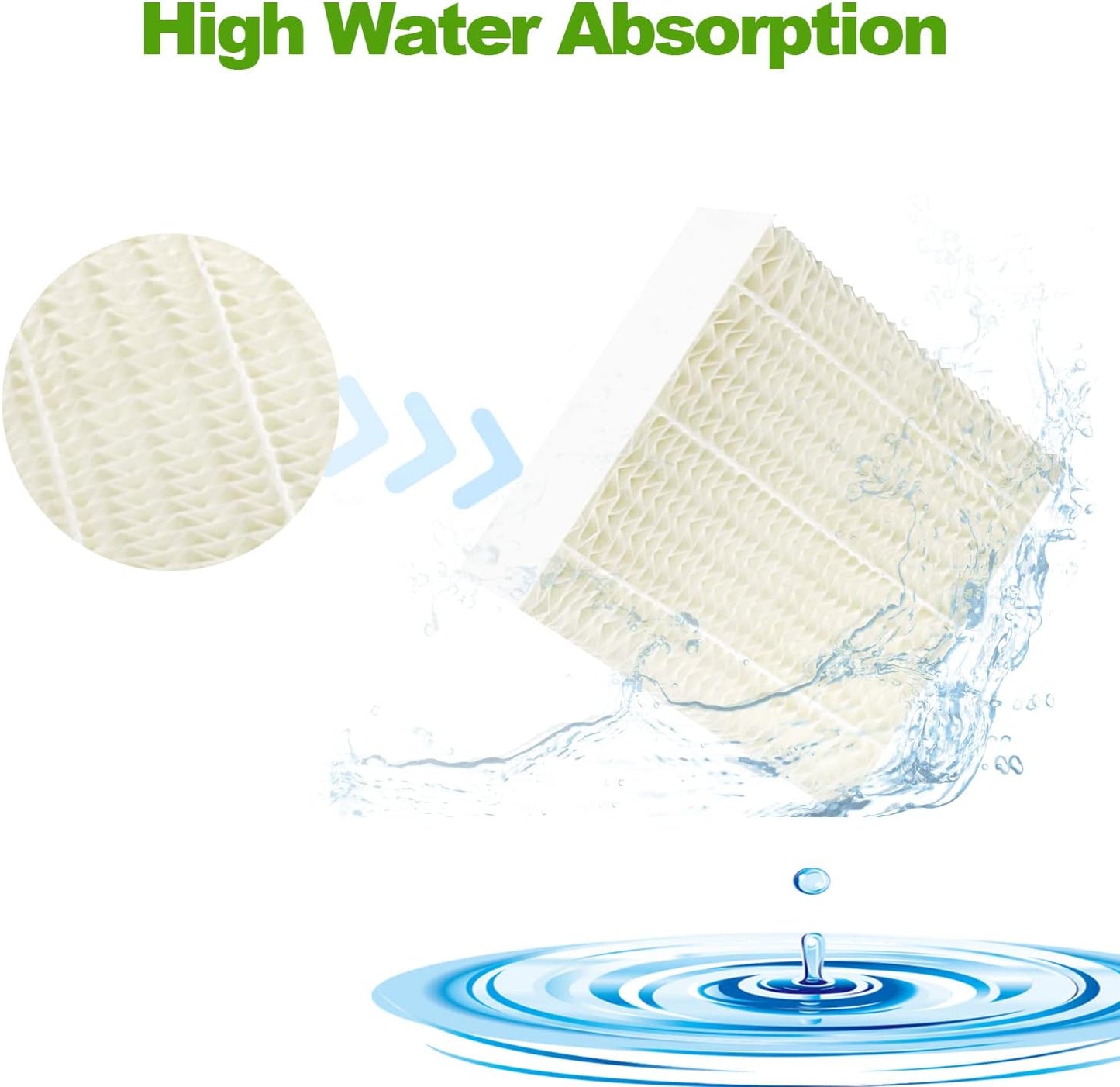 Replacement Filter Fit for Super Wick 1043 Humidifier, Replacement Filter Fit for Essick Air EP9500 EP9700 EP9800 EP9R500 EP9R700 EP9R800 826000 831000 Humidifiers