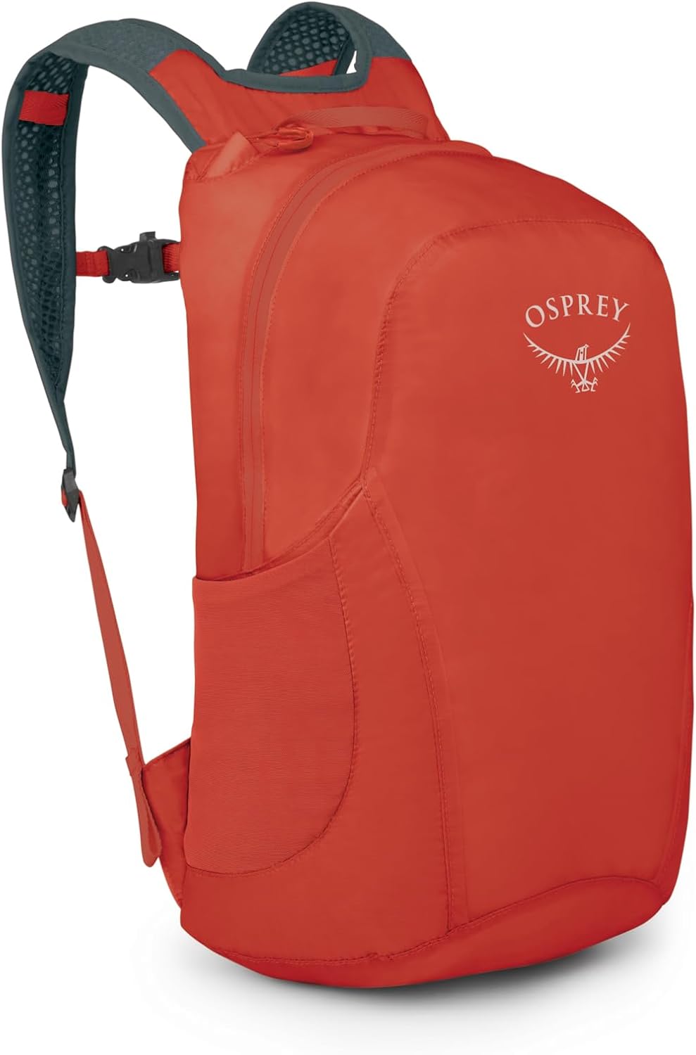Osprey Ultralight Collapsible Stuff Pack - Lightweight, Packable Travel Backpack — Extra Bag For Travel and Every Day — 18 L Capacity Daypack to Expand Luggage, Mars Orange